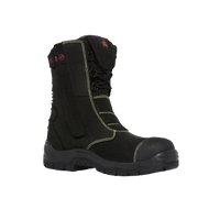 King Gee Bennu Rigger 9" Side Zip Work Boots Wheat K27173 