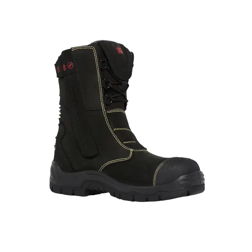 King Gee Bennu Rigger 9" Side Zip Work Boots Wheat K27173 