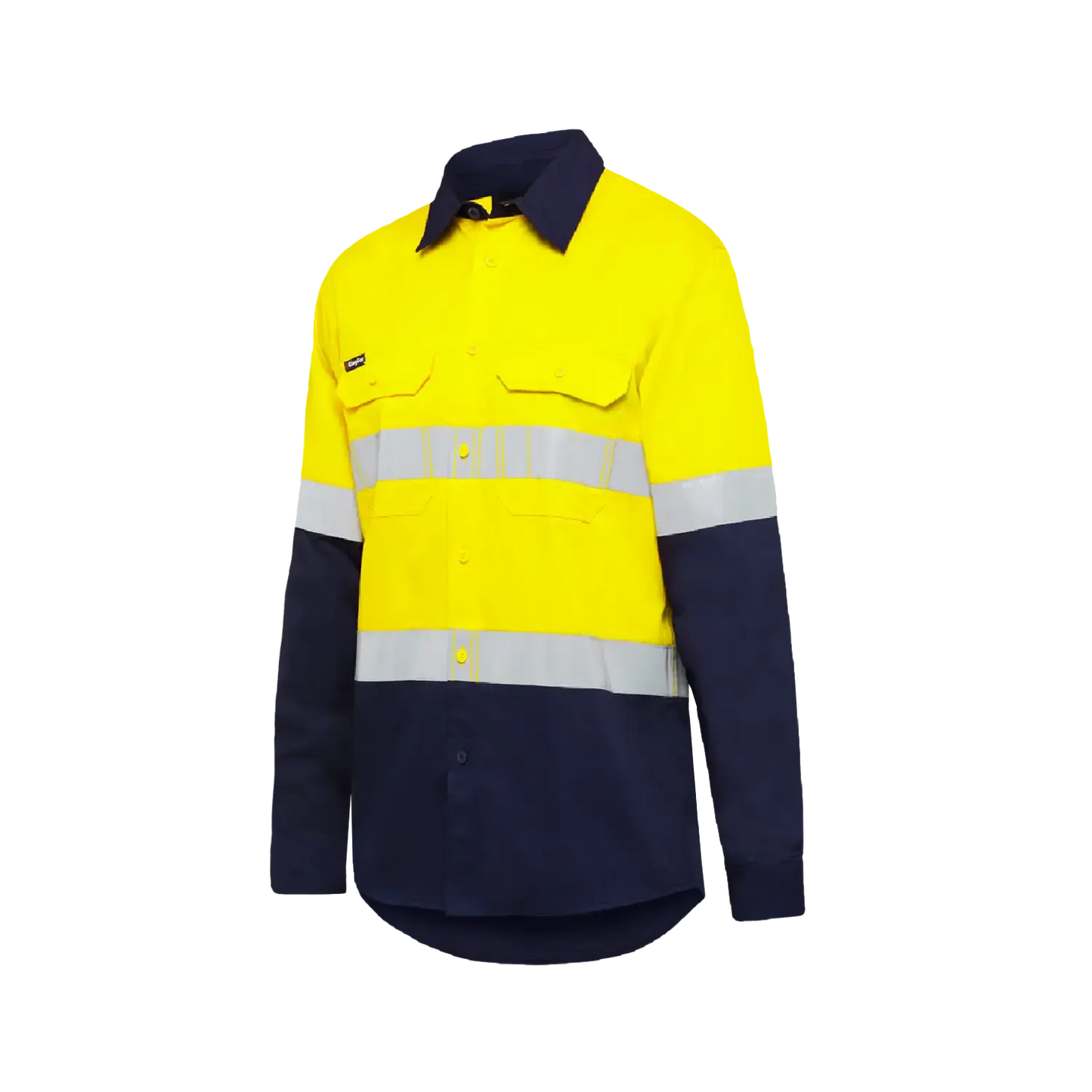 KingGee Men's Vented Spliced Drill Taped Shirt K54025