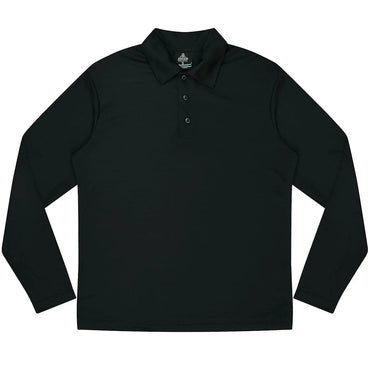 Aussie Pacific Botany Men's Long Sleeve Polo Shirt 1316 Metro Workwear.