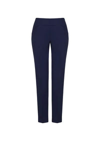 Biz Corporates Womens Bandless Slimline Pant 10721 Metro Workwear.