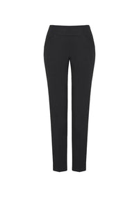 Biz Corporates Womens Bandless Slimline Pant 10721 Metro Workwear.