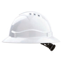 Pro Choice V6 Full Brim Hard Hat Ratchet Harness HHV6FB