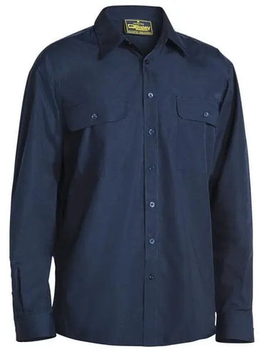 Bisley Workwear Permanent Press Shirt Long Sleeve BS6526 Metro Workwear.