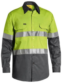 Bisley 3M Taped Cool Lightweight Hi Vis Shirt BS6696T Metro Workwear.