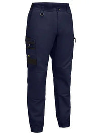 Bisley Flex & Move Elastic Waist Cargo Cuffed Work Pant BPC6238  Metro Workwear