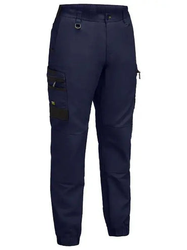 Bisley Flex & Move Elastic Waist Cargo Cuffed Work Pant BPC6238  Metro Workwear