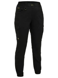 Bisley Women's Flex & Move Elastic Waist Cuffed Pant BPCL6237  Metro Workwear