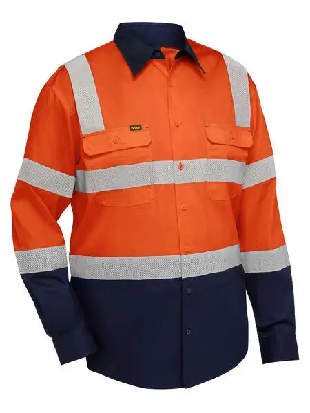 Bisley Workwear Long Sleeve Cool Lightweight Vented Shirt BS6396T