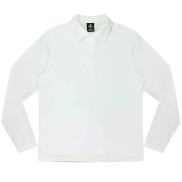 Aussie Pacific Botany Kids Long Sleeve Polo Shirt 3316 Metro Workwear.