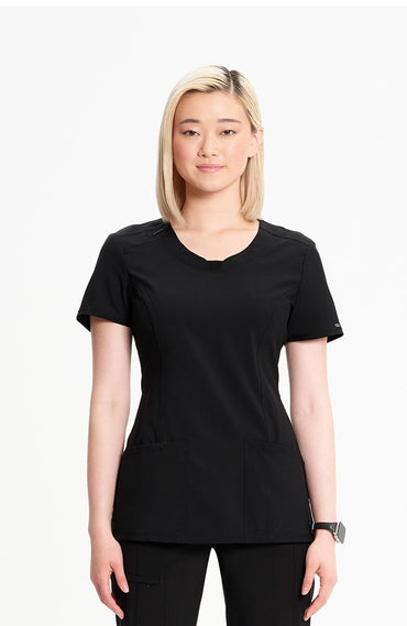 Cherokee Infinity Women's Round Neck Scrub Top 2624A Metro Workwear.