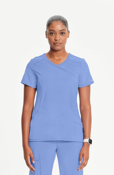 Cherokee Infinity Women's Mock Wrap Scrub Top 2625A Metro Workwear.