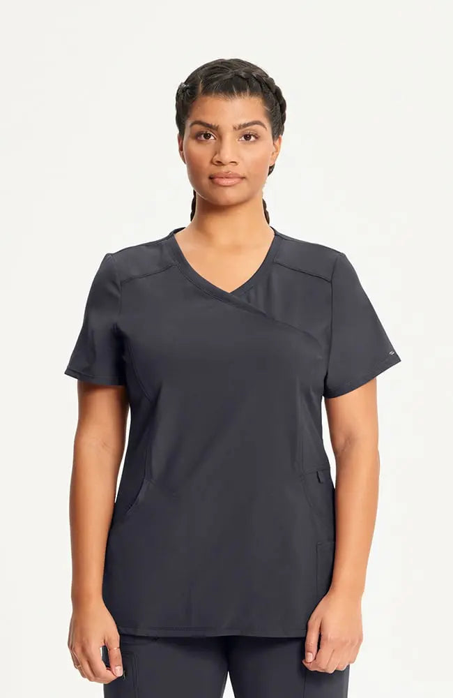 Cherokee Infinity Women's Mock Wrap Scrub Top 2625A  Simply Scrubs Australia