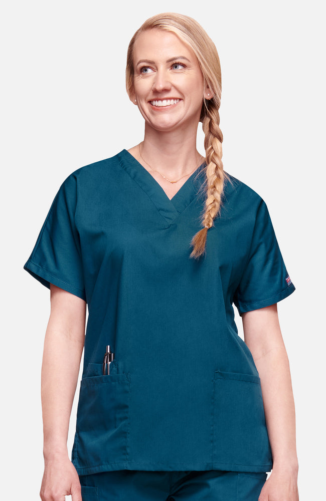Cherokee Original Women's Scrubs Top 4700 Metro Workwear.