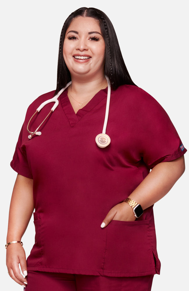 Cherokee Original Women's Scrubs Top 4700 Metro Workwear.