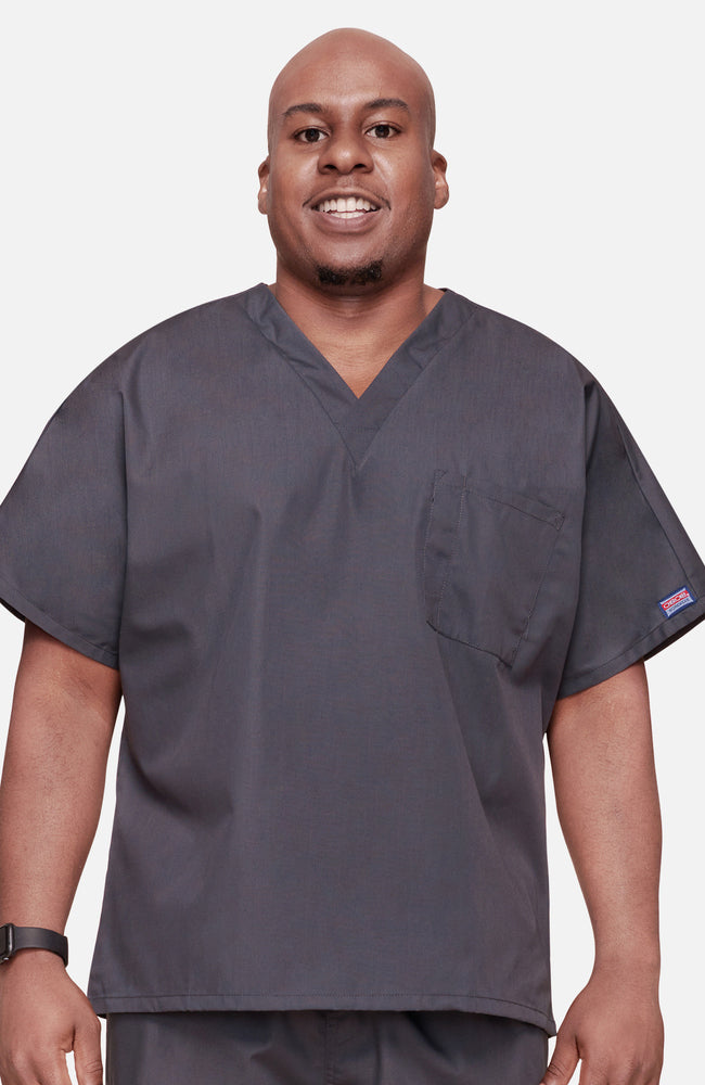 Cherokee Original Unisex V-Neck 2 Pocket Scrub Top 4777 Metro Workwear.