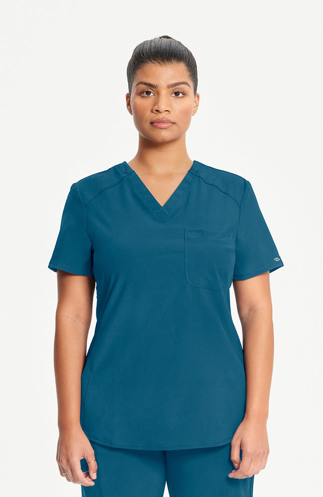 Cherokee Infinity Women's Scrub Top CK687A Metro Workwear.