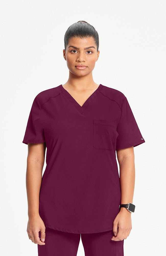 Cherokee Infinity Women's Scrub Top CK687A Metro Workwear.