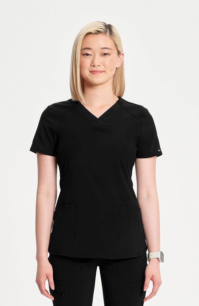 Cherokee Infinity Women's Scrub Top CK865A Metro Workwear.