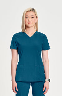 Cherokee Infinity Women's Scrub Top CK865A Metro Workwear.