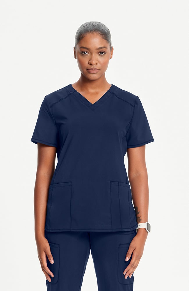 Cherokee Infinity Women's Scrub Top CK865A Metro Workwear.