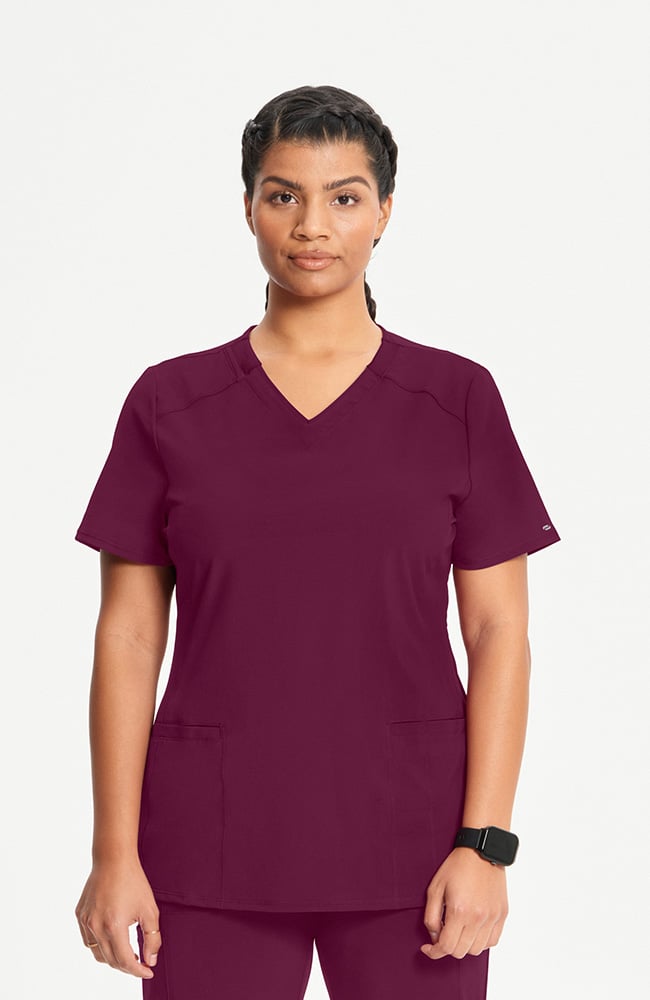 Cherokee Infinity Women's Scrub Top CK865A Metro Workwear.