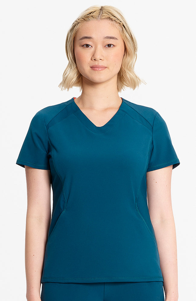 Cherokee Infinity GNR8 Women's Scrub Top IN620A Metro Workwear.