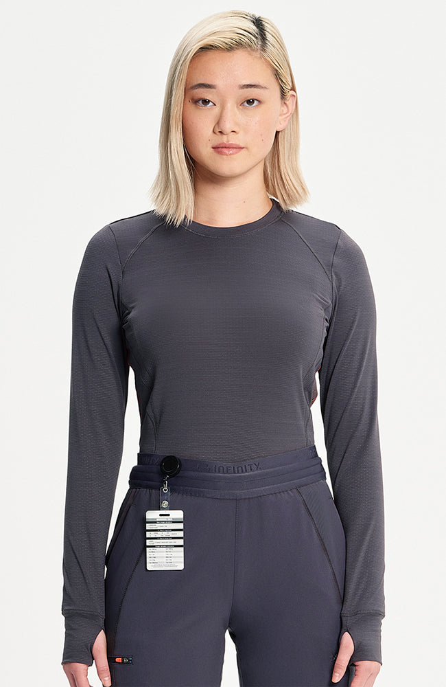 Cherokee Infinity GNR8 Women's Scrub Top IN620A Metro Workwear.