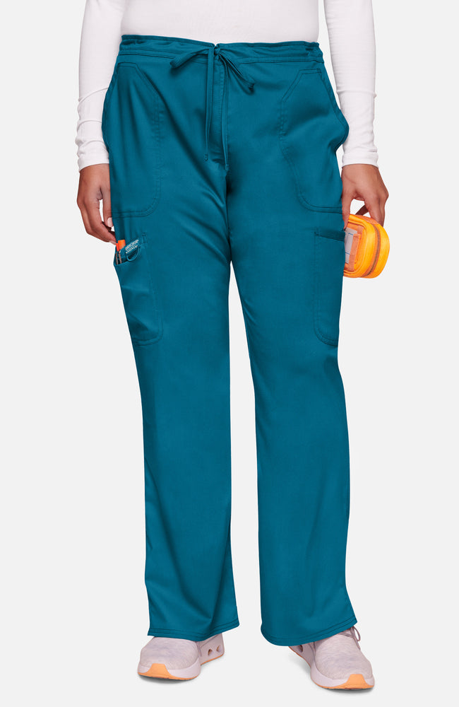 Cherokee Revolution Women's Flare Scrub Pant WW120 Metro Workwear.