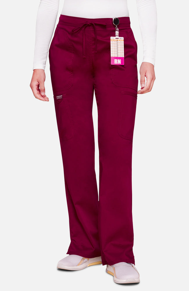 Cherokee Revolution Women's Flare Scrub Pant WW120 Metro Workwear.