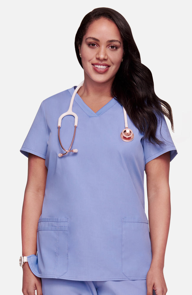 Cherokee Original Women's V-Neck Scrub Top WW645 Metro Workwear.