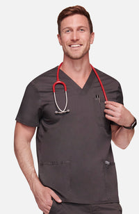 Cherokee Revolution Men's Scrub Top WW670 Metro Workwear.