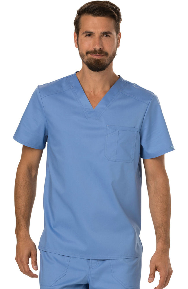 Cherokee Revolution Men's Scrub Top WW690 Metro Workwear.