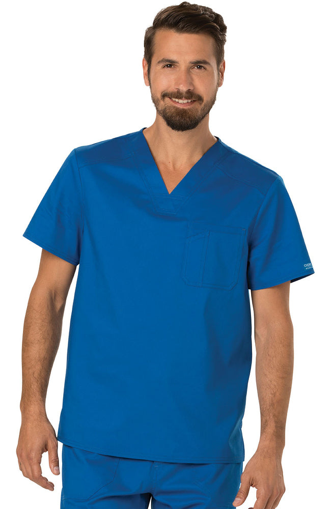 Cherokee Revolution Men's Scrub Top WW690 Metro Workwear.