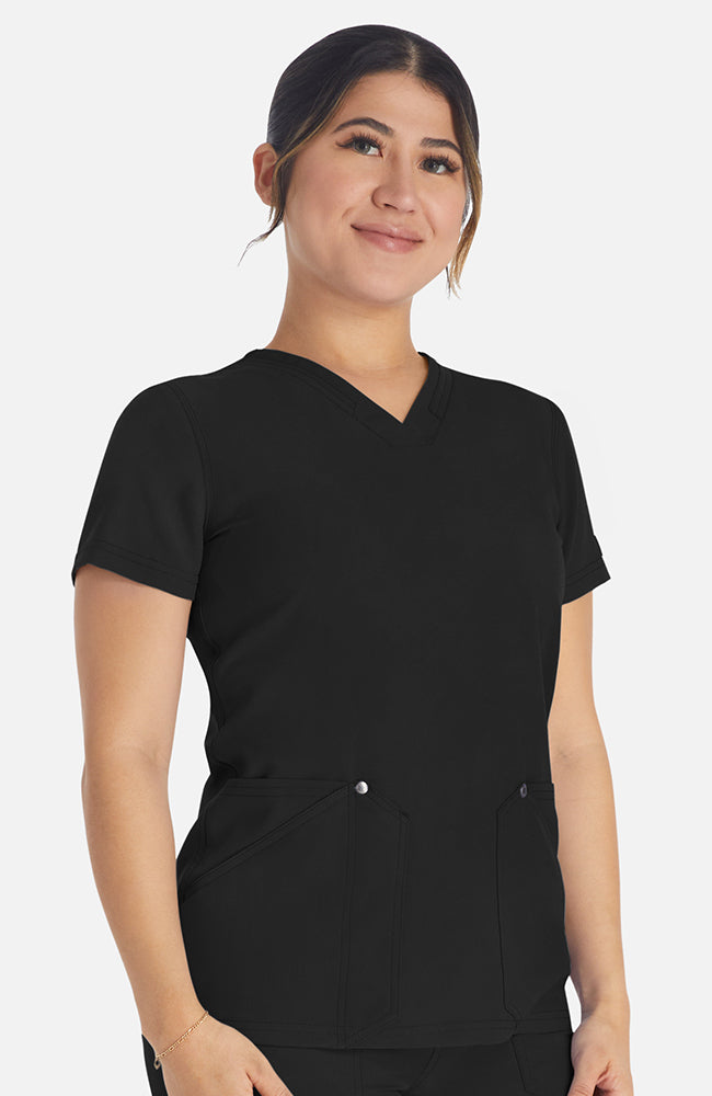 Dickies EDS NXT Women's V-Neck Scrub Top DK678 Metro Workwear.