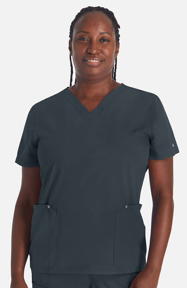 Dickies EDS NXT Women's V-Neck Scrub Top DK678 Metro Workwear.