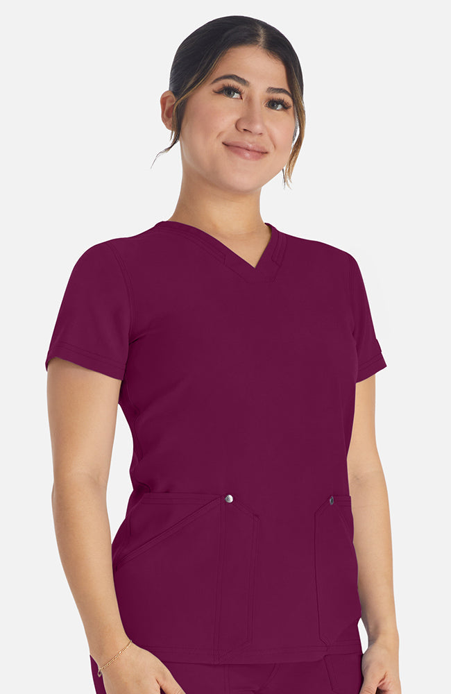 Dickies EDS NXT Women's V-Neck Scrub Top DK678 Metro Workwear.