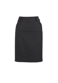 Biz Corporates Womens Multi Pleat Skirt 20115 Metro Workwear.
