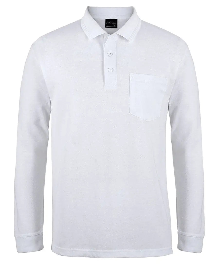 JB's  210 L/S POCKET POLO 210PL Metro Workwear.