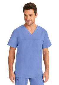 Healing Hands Purple Label Justin Men's Scrub Top 2330