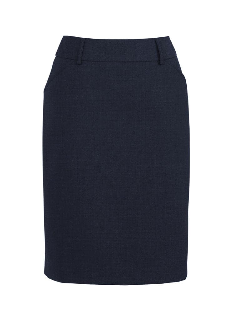 Biz Corporate Womens Multi Pleat Skirt 24015 Metro Workwear.