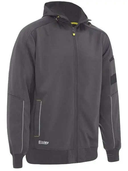 Bisley Work Fleece Zip-front Hoodie With Sherpa Lining BK6925 Metro Workwear.