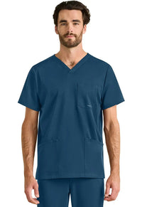 Healing Hands Purple Label Mathew Men's Scrub Top 2590