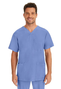 Healing Hands Purple Label Mathew Men's Scrub Top 2590