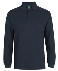 Jb's Popcorn Cotton Long sleeve Polo Shirt 2PCL Jb's Wear