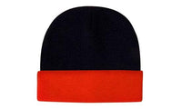 Headwear Acrylic Hi-vis Turn-up Beanie X12 - 3027 Metro Workwear.