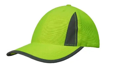 Headwear Luminescent Cap With Reflect Inserts X12 - 3029 Metro Workwear.