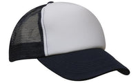 Headwear Panel Nylon Mesh Cap X12 - 3803 Metro Workwear.