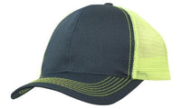 Headwear Mesh Back Breathable P/twill 3819 Caps X12 - 3819 Metro Workwear.