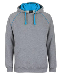 Adult Contrast Fleecy Hoodies 3CFH Metro Workwear.